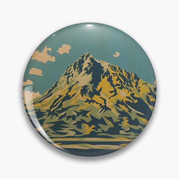 Buachaille Blue Sky Pin