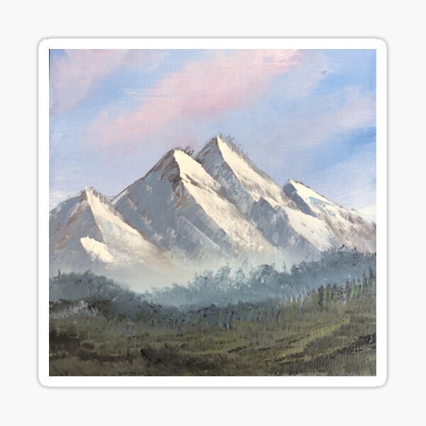 Item preview, mountainous landscape designed and sold by MaxClout.