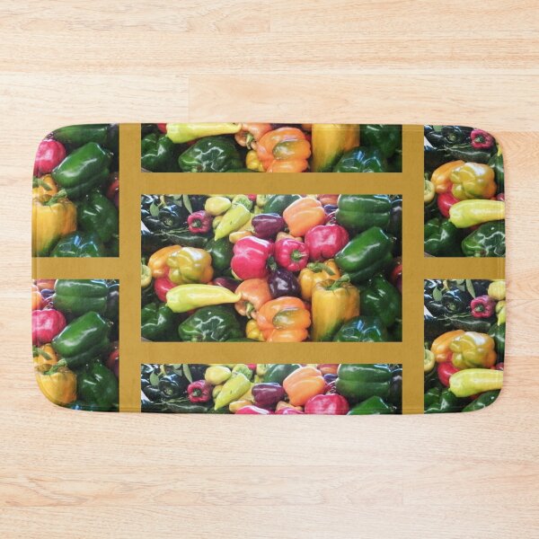 Item preview, Peppers, Colorful Food Art by Courtney Hatcher designed and sold by cghatcherart.