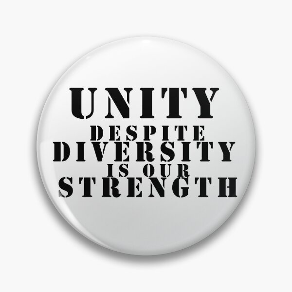 Item preview, Unity Desptite Diversity is our Strength designed and sold by Nalinne Jones.