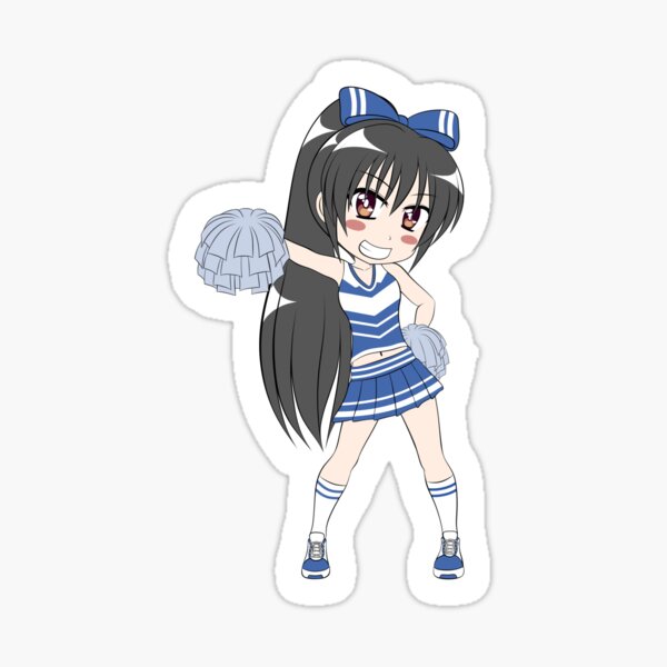 Japanese Kawaii Cheerleader Pom Pom Blue – MOEFLAVOR - Waifu