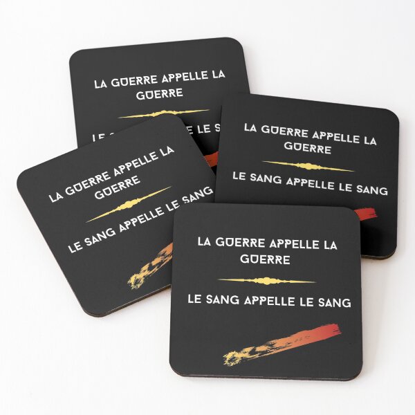 Item preview, La guerre appelle la guerre le sang appelle le sang designed and sold by goseriesfilms.