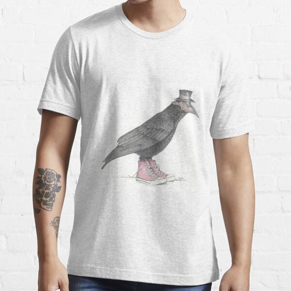 Plague bird in pink high tops Essential T-Shirt