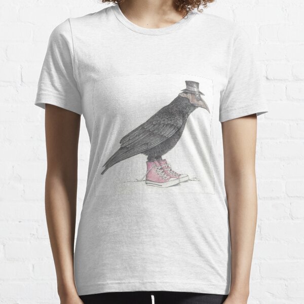 Plague bird in pink high tops Essential T-Shirt