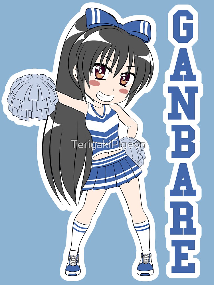 Japanese Kawaii Cheerleader Pom Pom Blue – MOEFLAVOR - Waifu