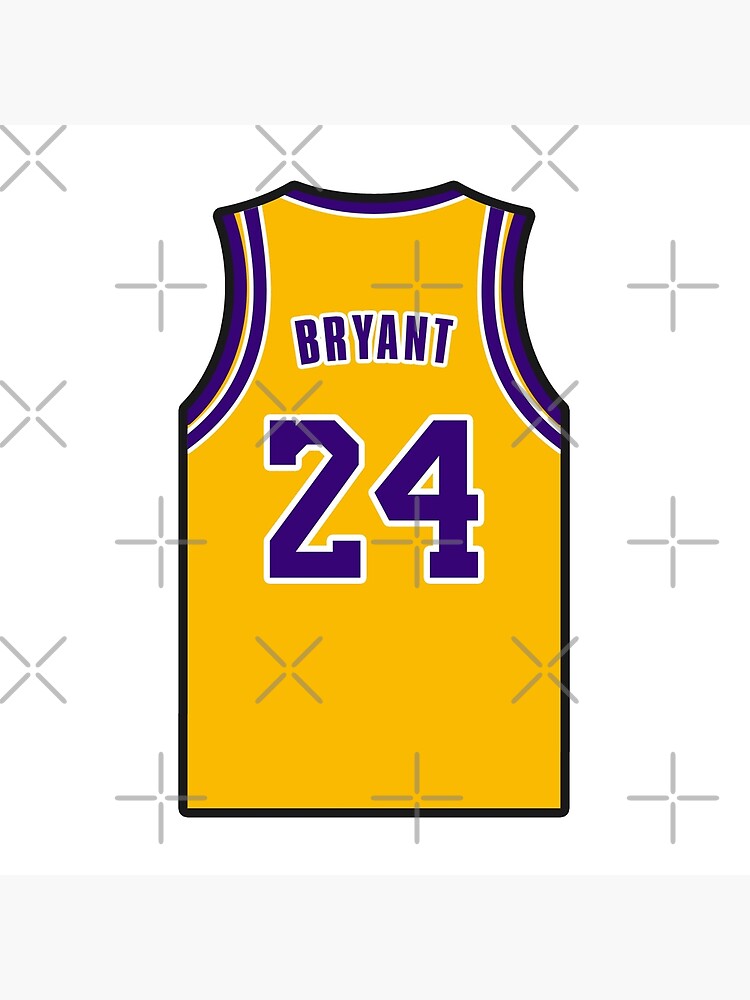 kobe bryant number jersey