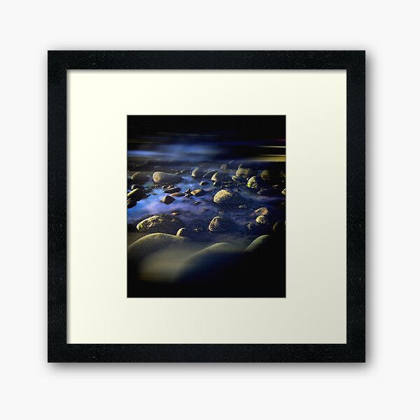 Moon Pool Framed Art Print