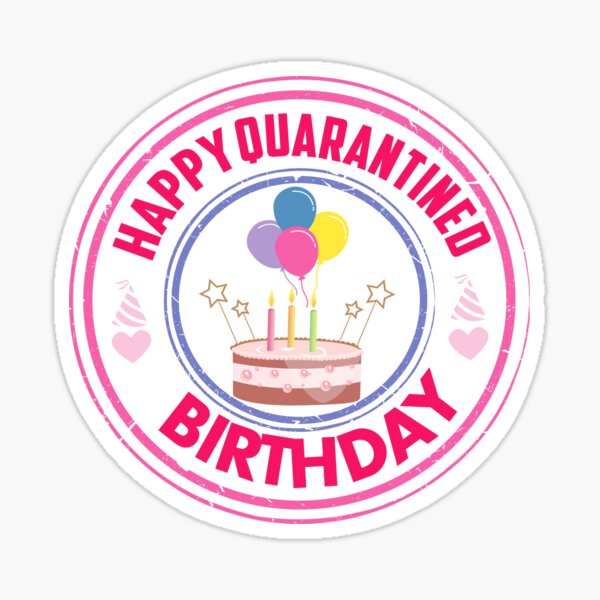 Quarantine Birthday Stickers Redbubble - 61 best jayson s roblox birthday party images birthday parties