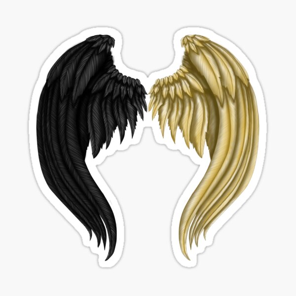 Wings of Balance Sticker