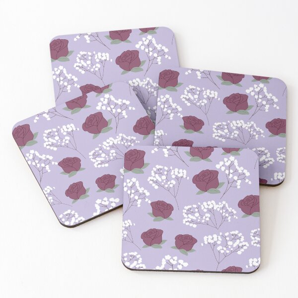 Item preview, Rose & Baby's Breath Pattern designed and sold by MangoDreams.