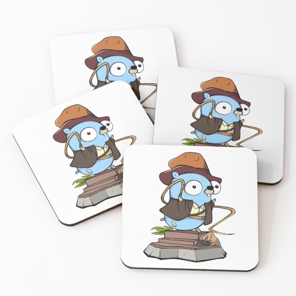 Item preview, Indiana 'Golang' Jones designed and sold by lightsonfire.