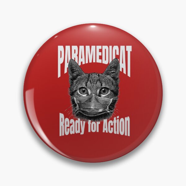 Item preview, ParamediCAT Paramedic Cat Ready for Action designed and sold by ej-sulu.
