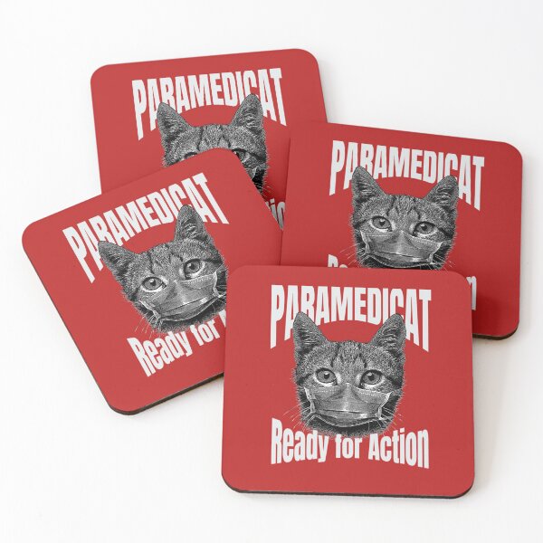 Item preview, ParamediCAT Paramedic Cat Ready for Action designed and sold by ej-sulu.