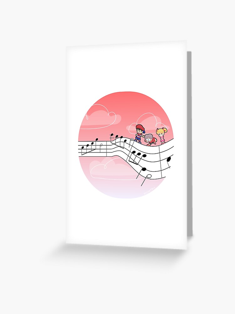 Eight Melodies Mother Stickers Greeting Card By Rocketbui Redbubble