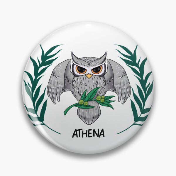 Aperçu de l'œuvre Athena Inspired Cabin Symbole créée et vendue par SaintNightshade.