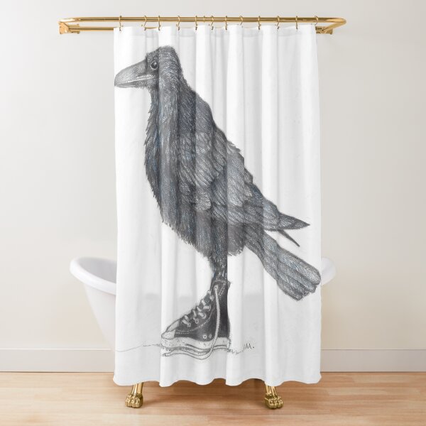 Item preview, Raven in hightops designed and sold by JimsBirds.