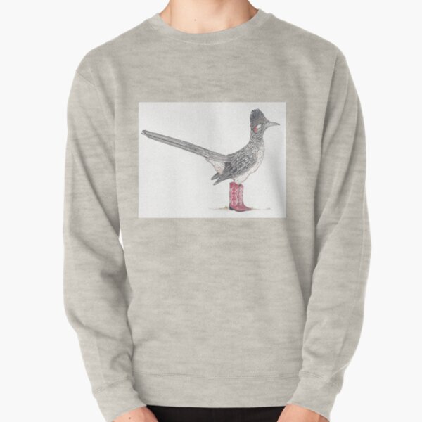 Roadrunner in cowboy boots Pullover Sweatshirt