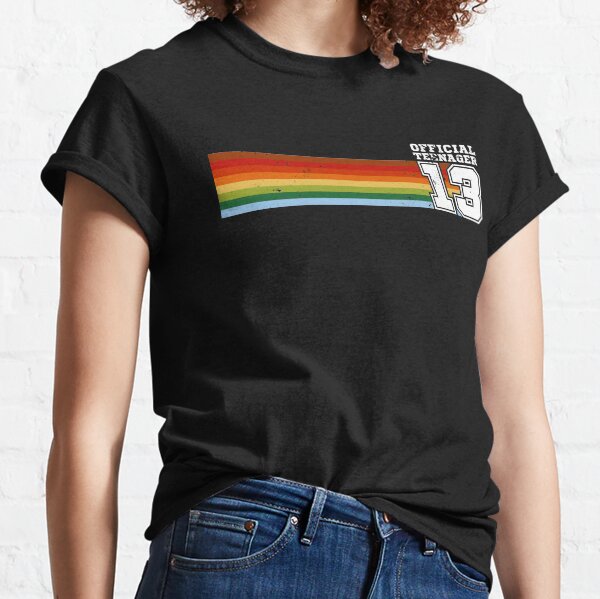 Regalo oficial de cumpleaños número 13 para adolescentes de 13 años Camiseta clásica