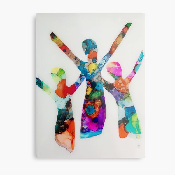 We Are Free Metal Print