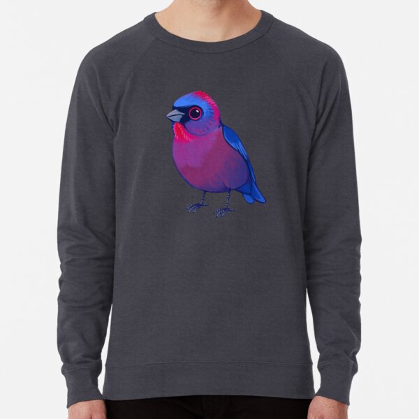 Pride Birds: Varied Bunting Lightweight Sweatshirt