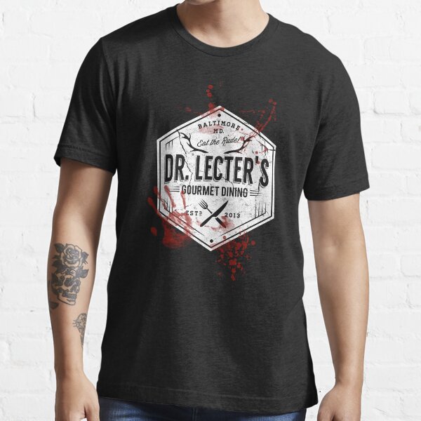Dr Lecter's Gourmet Dining - White Version Essential T-Shirt
