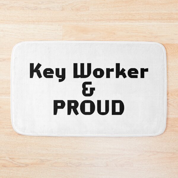 Item preview, Key Worker & PROUD designed and sold by akaiawa.
