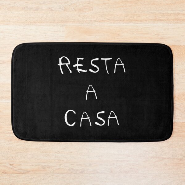 Item preview, Resta a casa 05, Stay home white on black designed and sold by Gotoo.