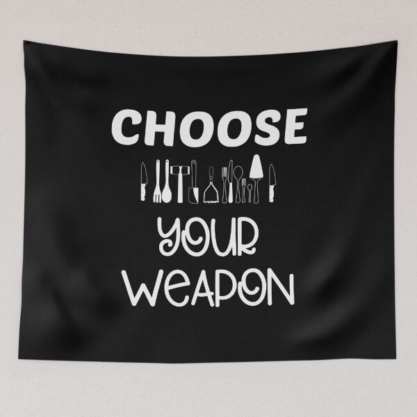 Item preview, Choose Your Weapon Professional Head Chef Gift designed and sold by haselshirt.