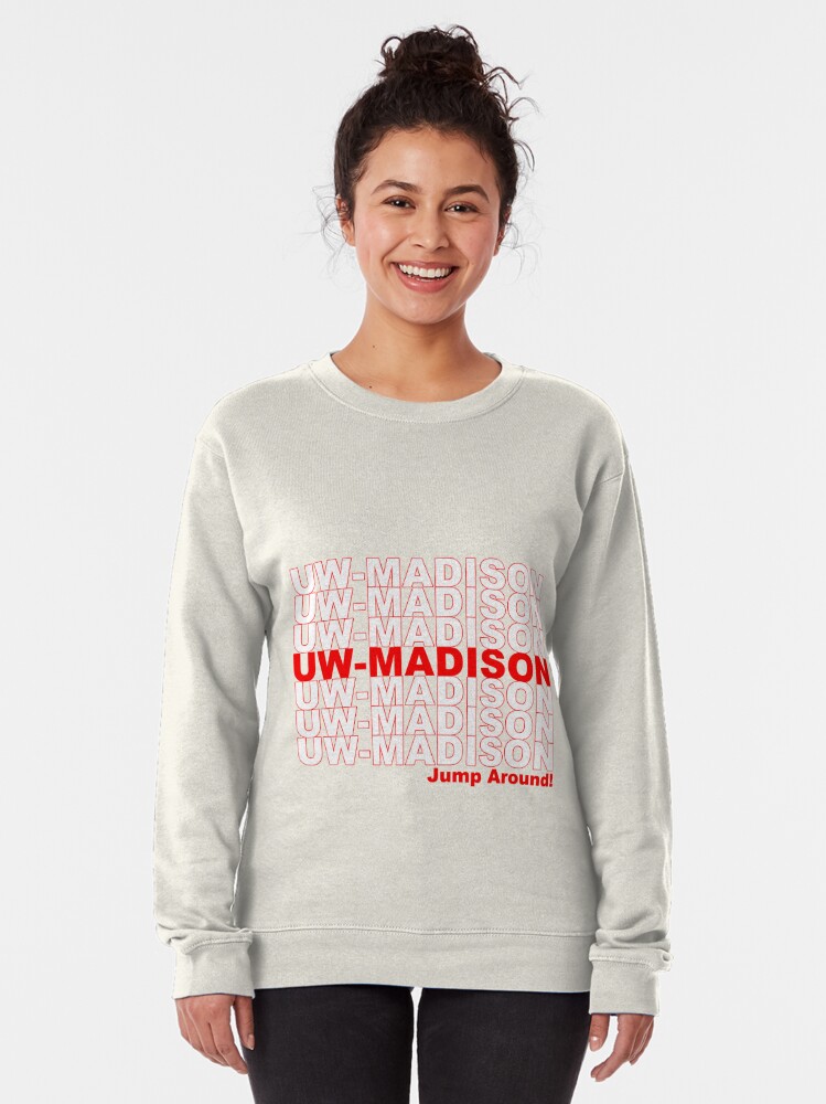 Disover UW-Madison thank you design Pullover Sweatshirt