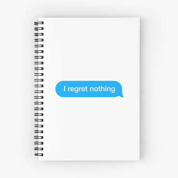 Item preview, I regret nothing designed and sold by textingtees.