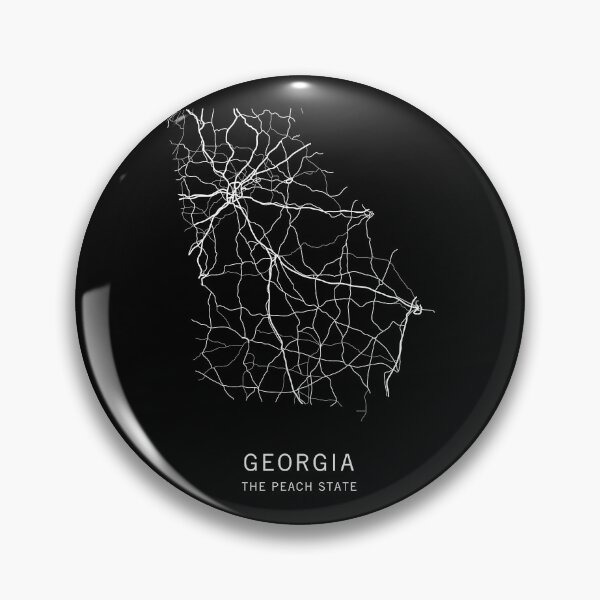 Item preview, Georgia State Road Map designed and sold by clarkstpress.