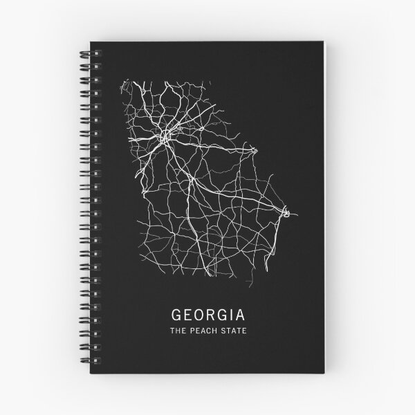 Item preview, Georgia State Road Map designed and sold by clarkstpress.