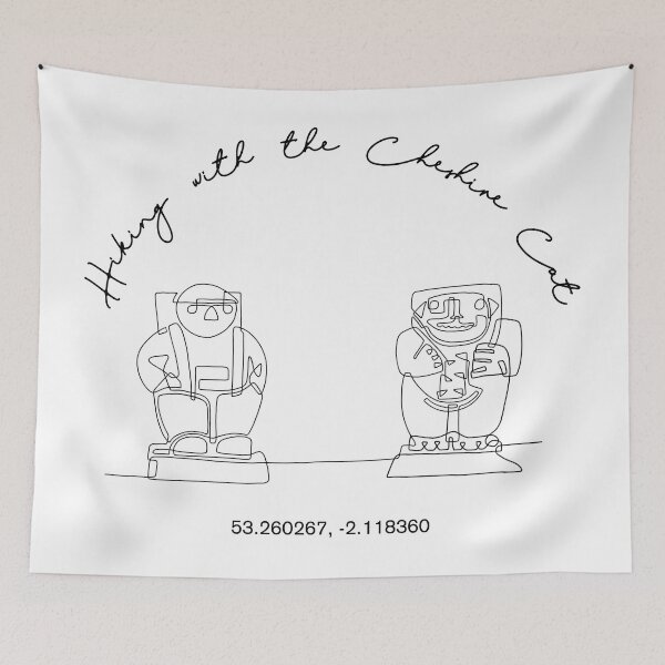 Item preview, HIKING WITH THE CHESHIRE CAT designed and sold by axelle1410.