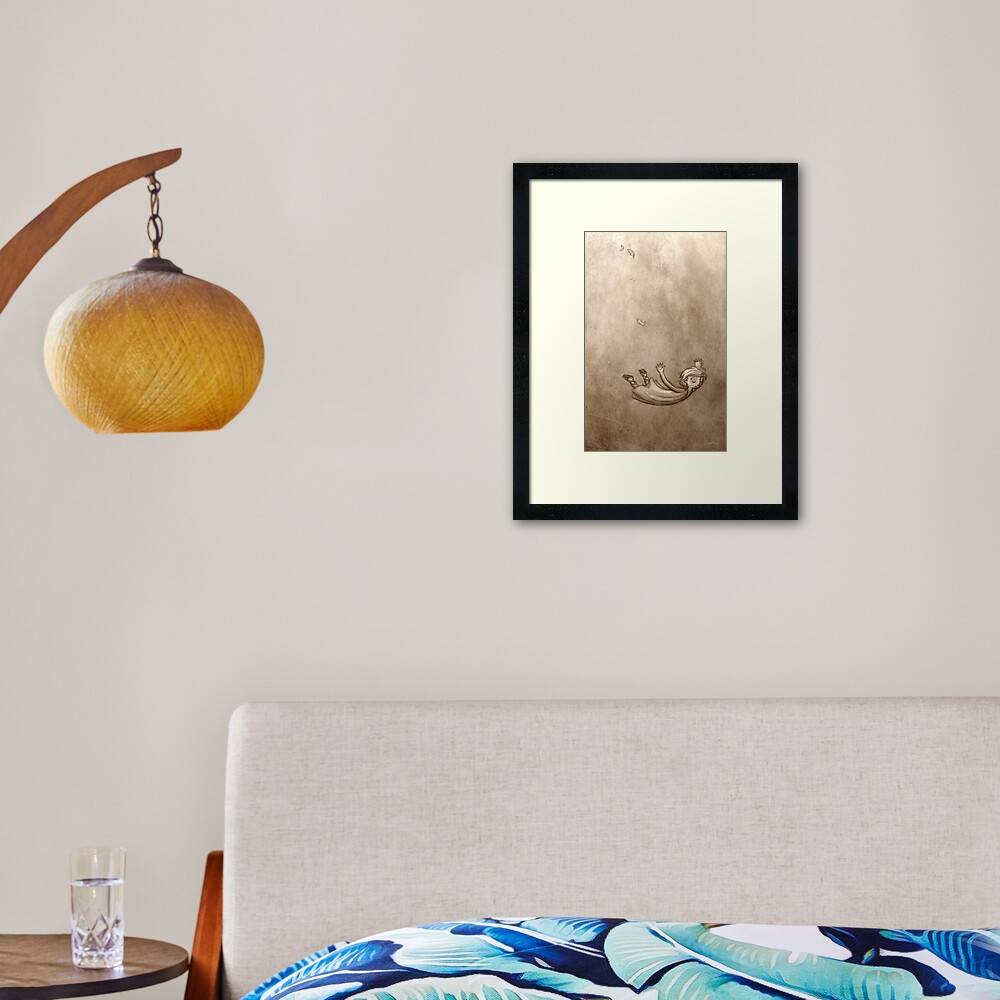 Item preview, Framed Art Print designed and sold by Eenuh.