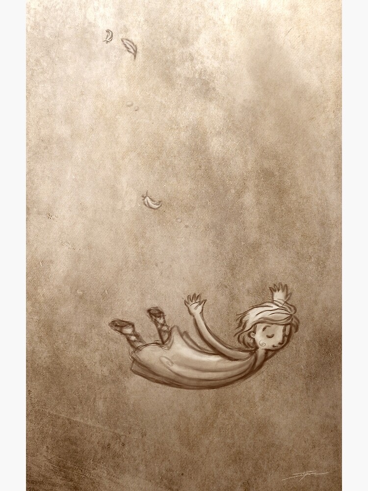 Thumbnail 3 of 3, Canvas Print, The Fall of Icarus designed and sold by Eenuh.