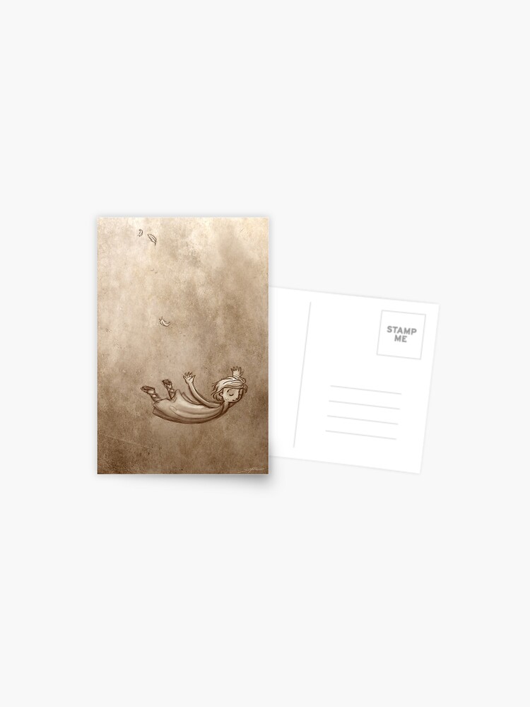 Thumbnail 1 of 2, Postcard, The Fall of Icarus designed and sold by Eenuh.