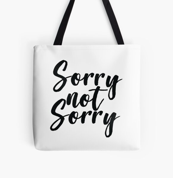 Sorry Not Sorry Crossbody Bag