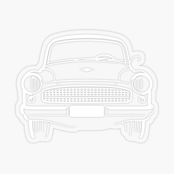 Wartburg 311 Front Transparenter Sticker