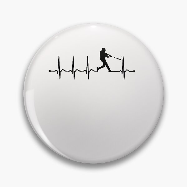 Item preview, baseball heartbeat for baseball men designed and sold by creative98desig.