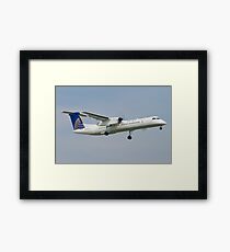 United Express N34NG DHC-8-402Q Framed Print