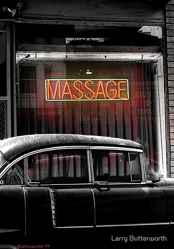 "BACK DOOR MAN" by Larry Butterworth Redbubble