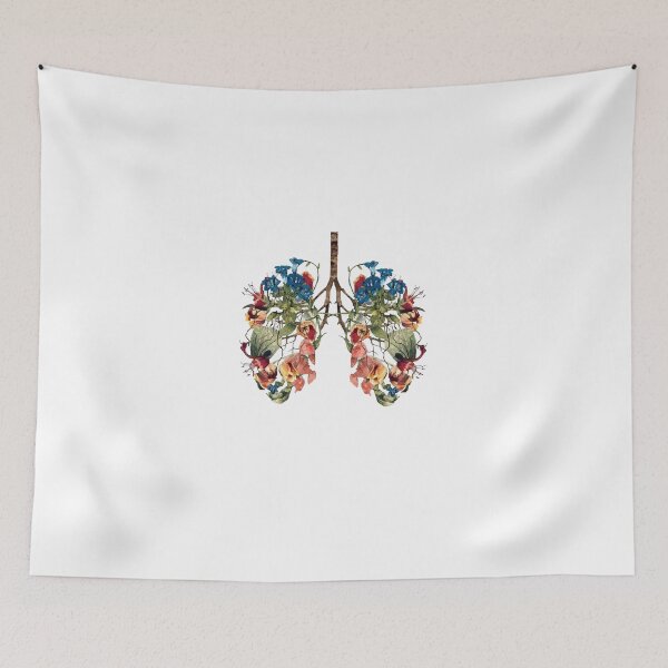 Item preview, Flowered lungs designed and sold by SydneySells.