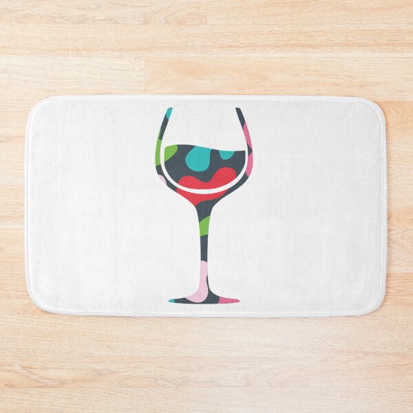 Item preview, Wine Glass Color Blast Blotches Sticker designed and sold by Mountainman420.