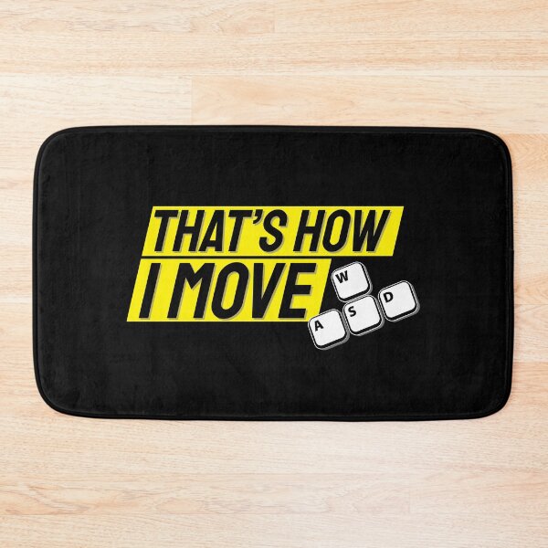Item preview, PC Gamer | Video game | WASD That's how I move  designed and sold by ElevenVoid.