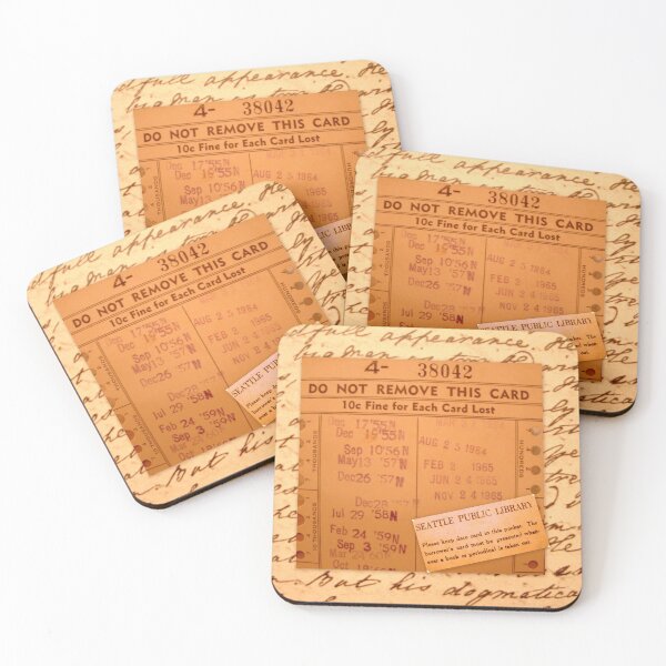 Item preview, Antique Collage of Library Treasures designed and sold by RachelAlbang.