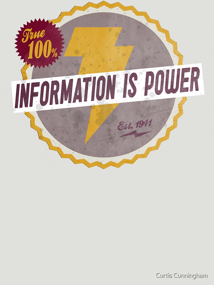 Information Is Power by cupacu