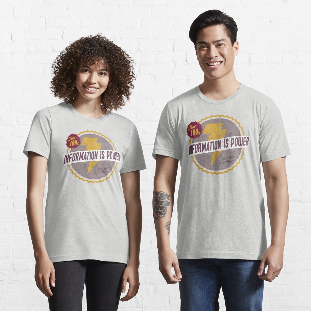 Information Is Power Essential T-Shirt
