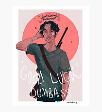 Glenn Rhee Is 100% Ok And Not Dead Photographic Print