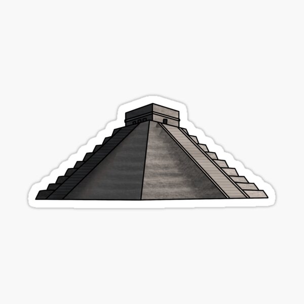 ChichƩn ItzƔ in Mexico: 7 Wonders of the World Sticker