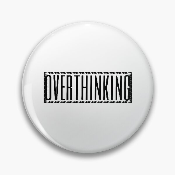 Overthinking Design For Mental Health Pin